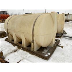 FT.MAC: 1200 GALLON WATER TANK ON SKID