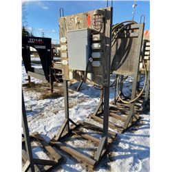 FT.MAC: TEMPORARY POWER PANEL C/W TEN 120 VOLT,