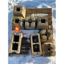 FT.MAC: ASSORTED CONCRETE BLOCKS