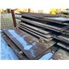 Image 3 : FT.MAC: LOT OF 11 ASSORTED STEEL PLATES, VARIOUS