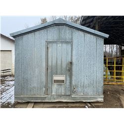 STURG.CNTY: BRYTEX METAL SMOKE HOUSE, 12FT X 18FT