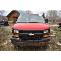 STURG.CNTY: 2008 CHEV 3500 CARGO VAN 6.0L VORTEC
