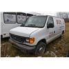 Image 1 : STURG.CNTY: 2006 FORD E250 CARGO VAN, 5.4L GAS
