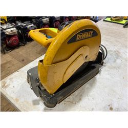 FT.MAC: DEWALT CUT-OFF SAW MODEL #D28700
