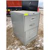 Image 1 : FT.MAC: 2 DRAWER GREY METAL FILING CABINET