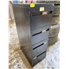 Image 1 : FT.MAC: 4 DRAWER BLACK METAL FILING CABINET
