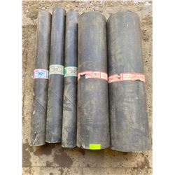 FT.MAC: LOT OF MISC ASPHALT BUILDING PAPER & FELT