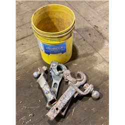 FT.MAC: LOT OF 4 ASSORTED HITCHES FOR 2"  RECEIVER