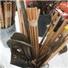 Image 1 : FT.MAC: ASSORTED BROOMS, SHOVELS, SCRAPERS