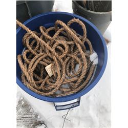 FT.MAC: 1/2" JUTE ROPE, 1 CONTINUOUS LENGTH