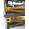 Image 2 : FT.MAC: LOT OF 2 PLASTIC & ALUMINUM 4 WHEEL CARTS