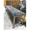 Image 1 : FT.MAC: METAL FRAME TABLE, 24" X 96" X 36"