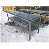 Image 1 : FT.MAC: METAL FRAME TABLE, 24" X 96" X 36"
