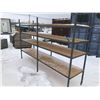 Image 1 : FT.MAC: 4 TIER METAL SHELVING UNIT, 24" X 120" X 80"