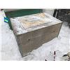 Image 1 : FT.MAC: WOOD CRATE WITH HINGED LID, 40" X 27" X 27"