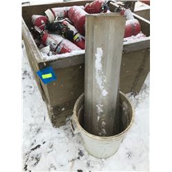 FT.MAC: LOT OF 6 ALUMINUM CABLE RAMPS