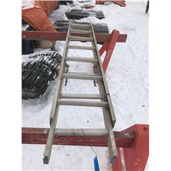 FT.MAC: 16 FOOT ALUMINUM EXTENSION LADDER