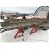 Image 1 : FT.MAC: LOT OF 6 ALUMINUM EXTENSION LADDERS,