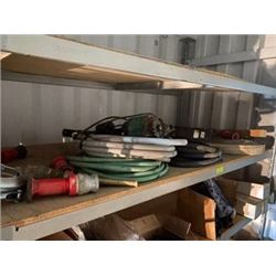 FT.MAC: LOT OF ASSORTED SUBMERSIBLE PUMPS AND HOSE