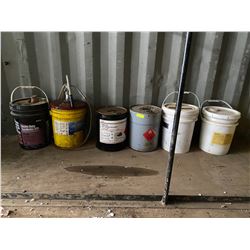 FT.MAC: ASSORTED OPEN LUBRICANTS AND ANTIFREEZE