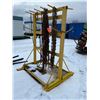 Image 1 : FT.MAC: 7FT STEEL RACK C/W TIRE CHAINS TO FIT JOHN