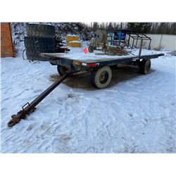 FT.MAC: FARM WAGON, 1 TIRE REQUIRES A NEW TUBE