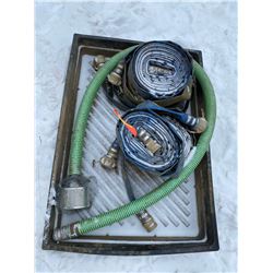 FT.MAC: ASSORTED LAY-FLAT AND SUCTION HOSES