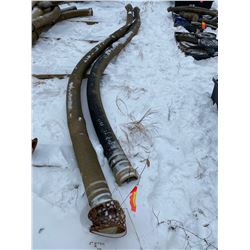 FT.MAC: LOT OF 2 LENGTHS OF 20FT HYDROVAC HOSE