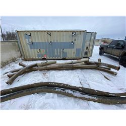 FT.MAC: ASSORTED HYDROVAC HOSE, VARIOUS LENGTHS