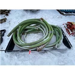 FT.MAC: ASSORTED 3" SUCTION HOSES, VARIOUS LENGTHS