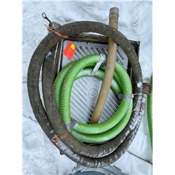 FT.MAC: ASSORTED 3" AND 4" SUCTION HOSES, VARIOUS
