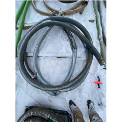 FT.MAC: LOT OF 2 SUCTION HOSE, 2IN X 20FT EACH