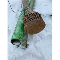 FT.MAC: LOT OF 3 SUCTION HOSE, 2IN X 20FT LONG