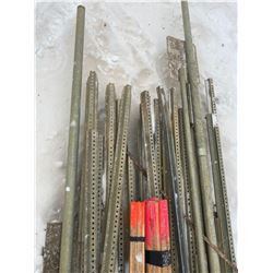 FT.MAC: ASSORTED SIGNS AND SIGN POSTS VARIOUS SIZES