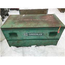 FT.MAC: GREENLEE METAL JOB BOX, 24 X 48 X 24