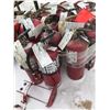 Image 2 : FT.MAC: LOT OF VARIOUS SIZED FIRE EXTINGUISHERS