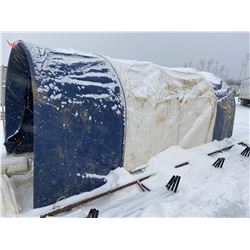 FT.MAC: 10FT X 20FT PORTABLE TENT, C/W TARP,