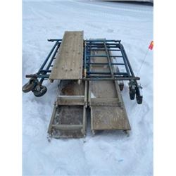 FT.MAC: ASSORTED SCAFFOLDING, VARIOUS PLATFORMS,