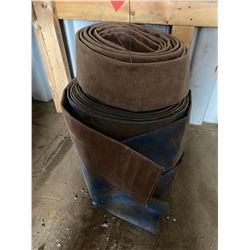 FT.MAC: LOT OF 3 LAY-FLAT HOSE, 4IN X 50FT, NO CAM