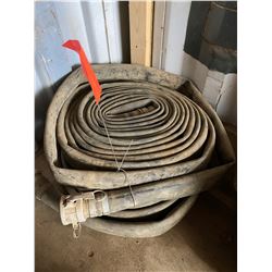 FT.MAC: LOT OF 2 LAY-FLAT HOSE, 2IN X 50FT