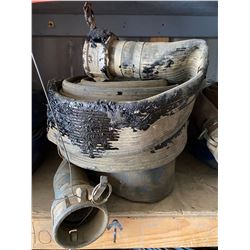 FT.MAC: LOT OF 2 LAY-FLAT HOSE 3IN X 50FT