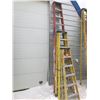 Image 1 : FT.MAC: 3 ASSORTED FIBREGLASS STEP LADDERS