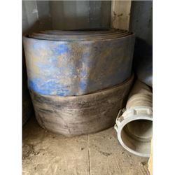 FT.MAC: LOT OF 2 LAY-FLAT HOSE, 3IN X 50FT