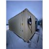 Image 3 : FT.MAC: 20FT SKIDDED STORAGE CONTAINER C/W