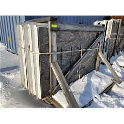 FT. MAC: 6 NEW DOUBLE PANE PVC WINDOWS 36X60