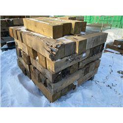 FT. MAC: 70 6 X 6 X 24 WOODEN BLOCKS