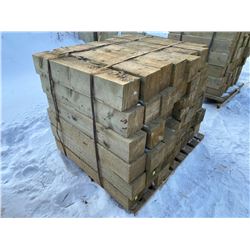 FT. MAC: 48 TREATED BLOCKS 6 X 6 X 36