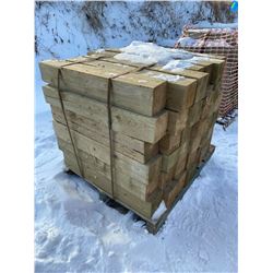 FT. MAC: 42 TREATED BLOCKS 6 X 6 X 36