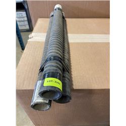 FT. MAC: 3 NEW - 1.25 INCH DIAMETER FLEX HOSE