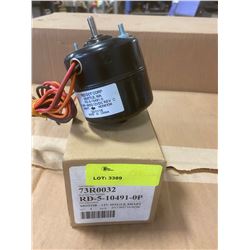 FT. MAC: NEW - 12 VOLT FAN MOTOR SINGLE SHAFT,